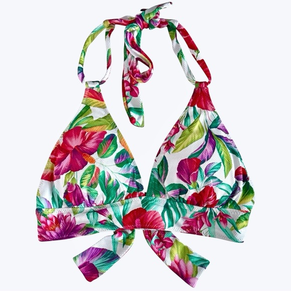 Tommy Bahama Island Cays Reversible Halter Top
